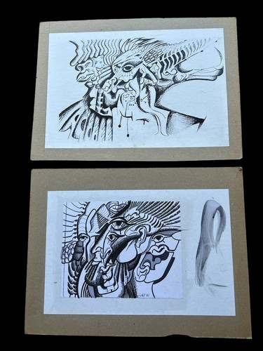 Vintage surrealist print - 2,